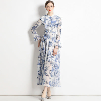 AERIS – ELEGANT BLEKKTRYKK KJOLE 0
