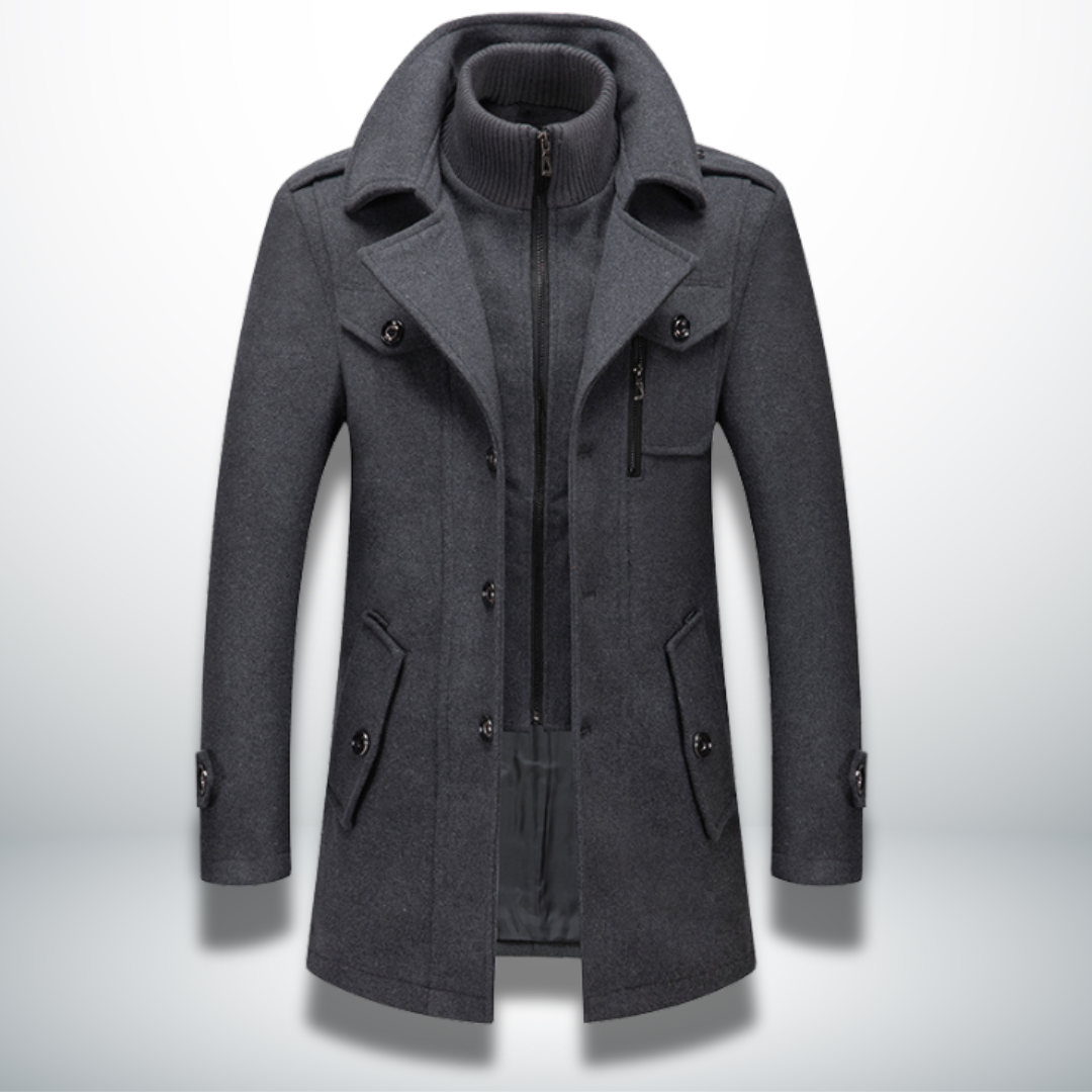 Angelo™ | Varm og elegant frakk for menn 3