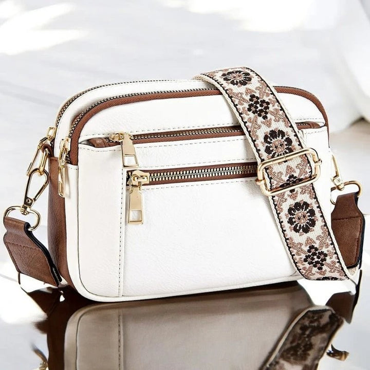 Dame Crossbody-taske – kompakt, rektangulært design