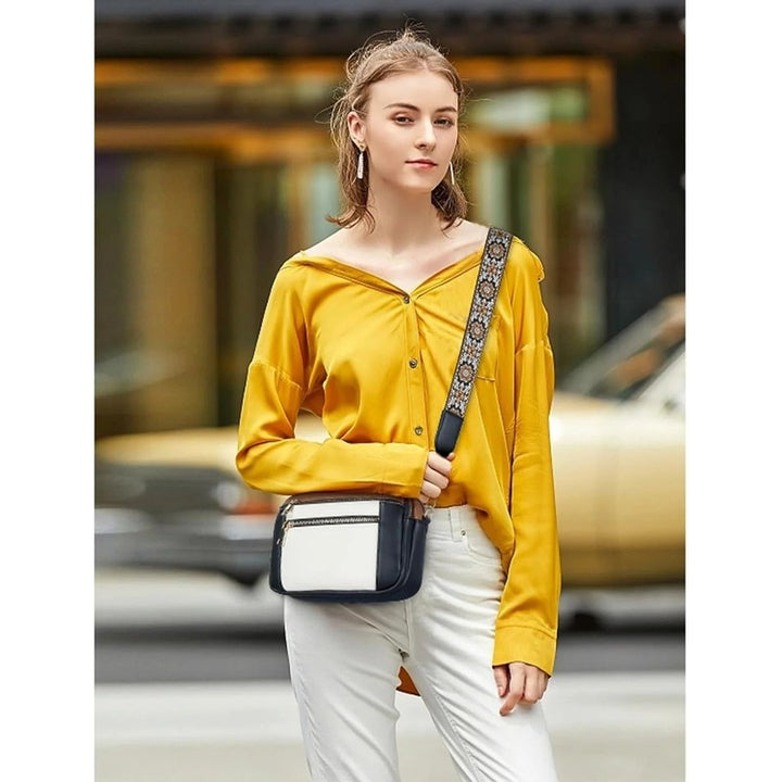 Dame Crossbody-taske – kompakt, rektangulært design