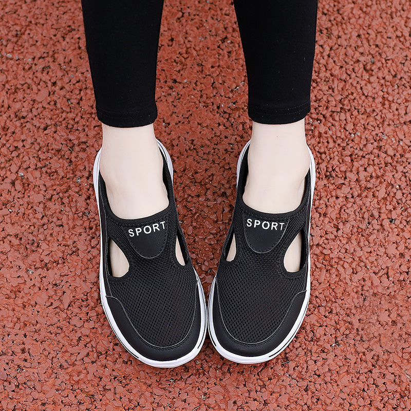 Dame Slip-On Mule Sneakers - Overdel Uden Hælkappe