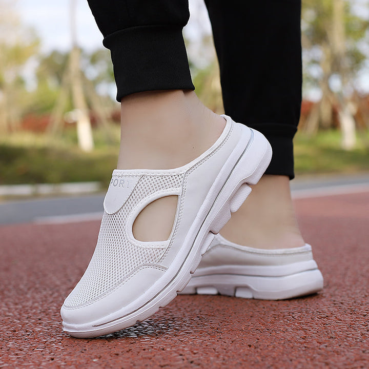 Dame Slip-On Mule Sneakers - Overdel Uden Hælkappe