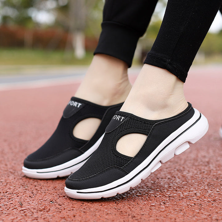 Dame Slip-On Mule Sneakers - Overdel Uden Hælkappe