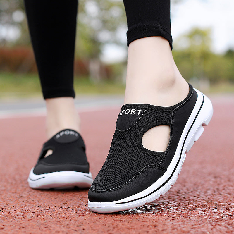 Dame Slip-On Mule Sneakers - Overdel Uden Hælkappe