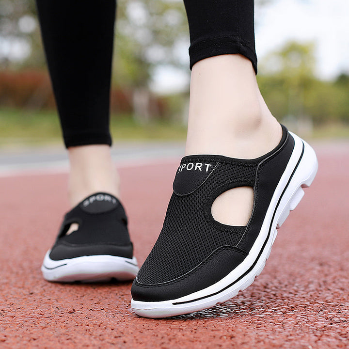Dame Slip-On Mule Sneakers - Overdel Uden Hælkappe