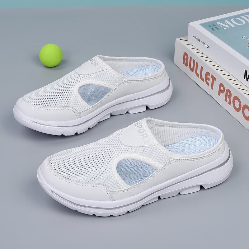 Dame Slip-On Mule Sneakers - Overdel Uden Hælkappe