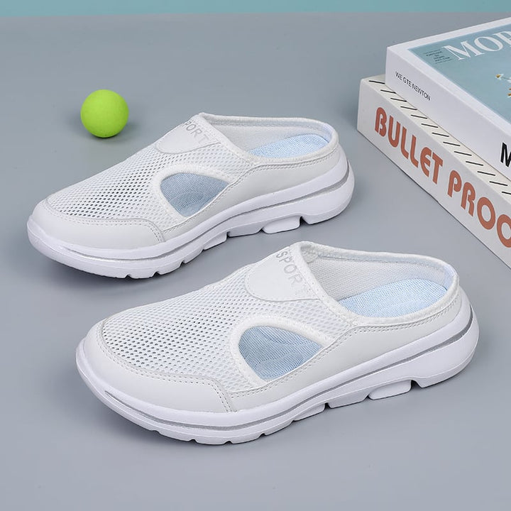 Dame Slip-On Mule Sneakers - Overdel Uden Hælkappe