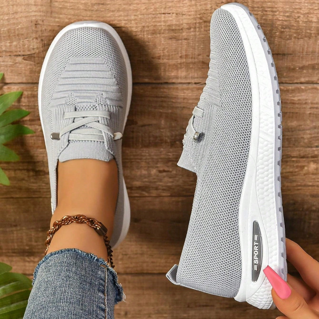 Dame Slip On Sneakers - Lave Sneakers Med Flad Sål