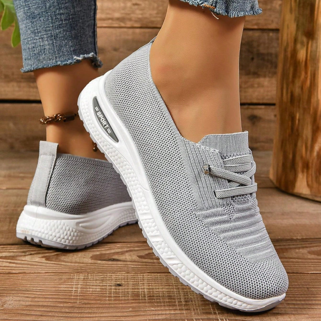 Dame Slip On Sneakers - Lave Sneakers Med Flad Sål