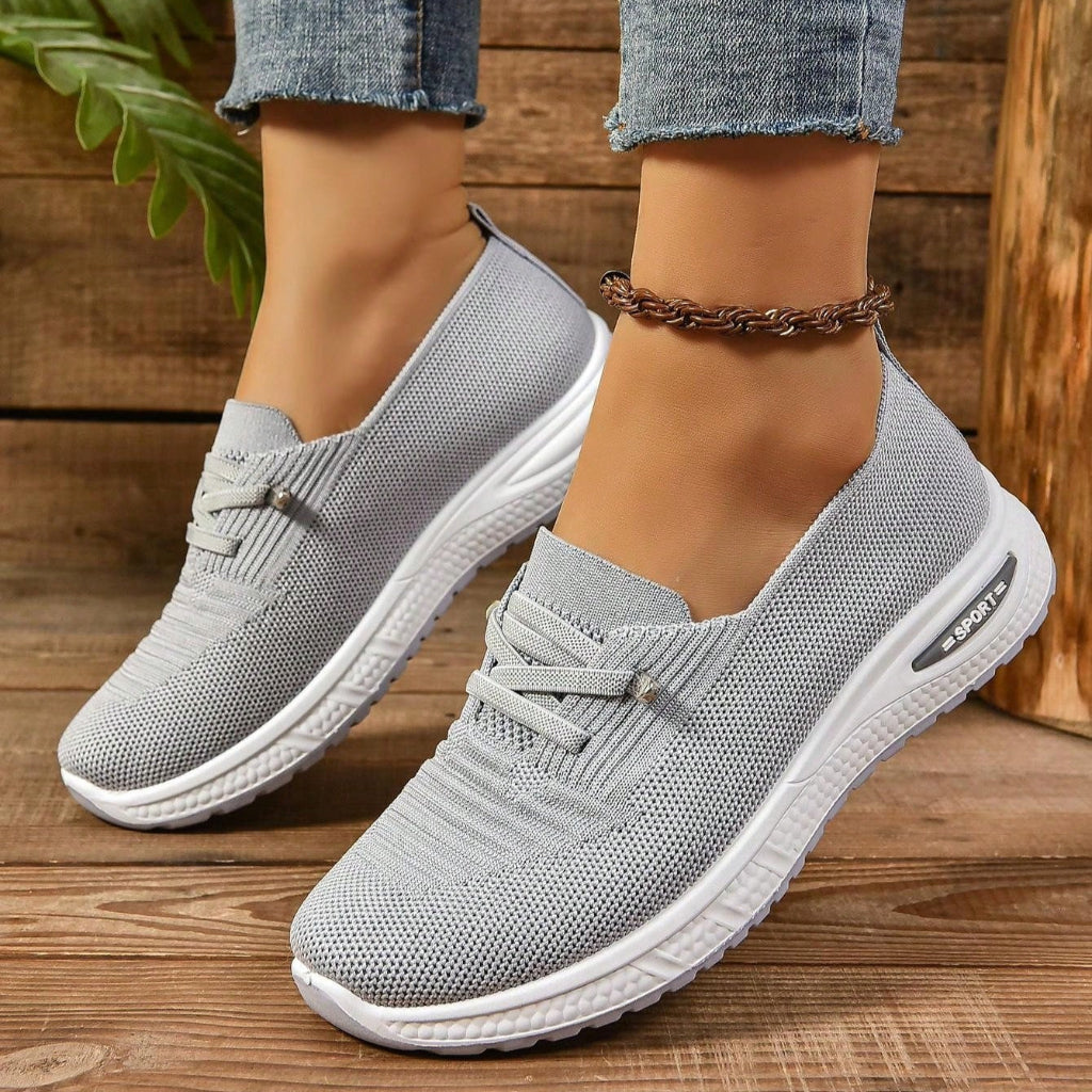 Dame Slip On Sneakers - Lave Sneakers Med Flad Sål