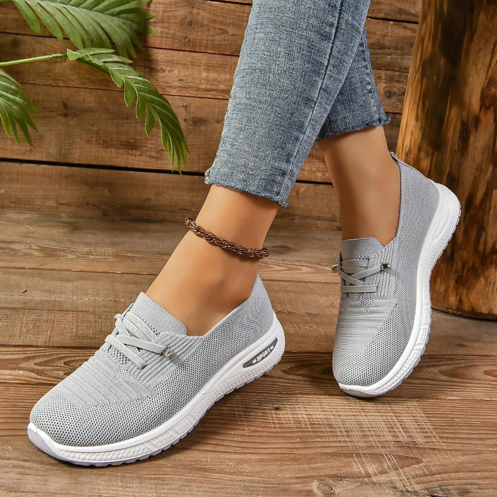 Dame Slip On Sneakers - Lave Sneakers Med Flad Sål