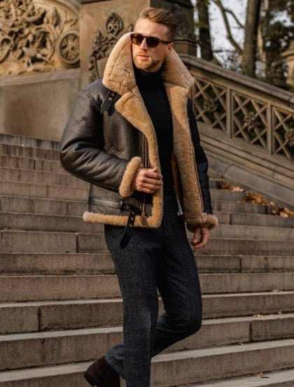 Enzo™ | Lammeull-SkinnJakke 2