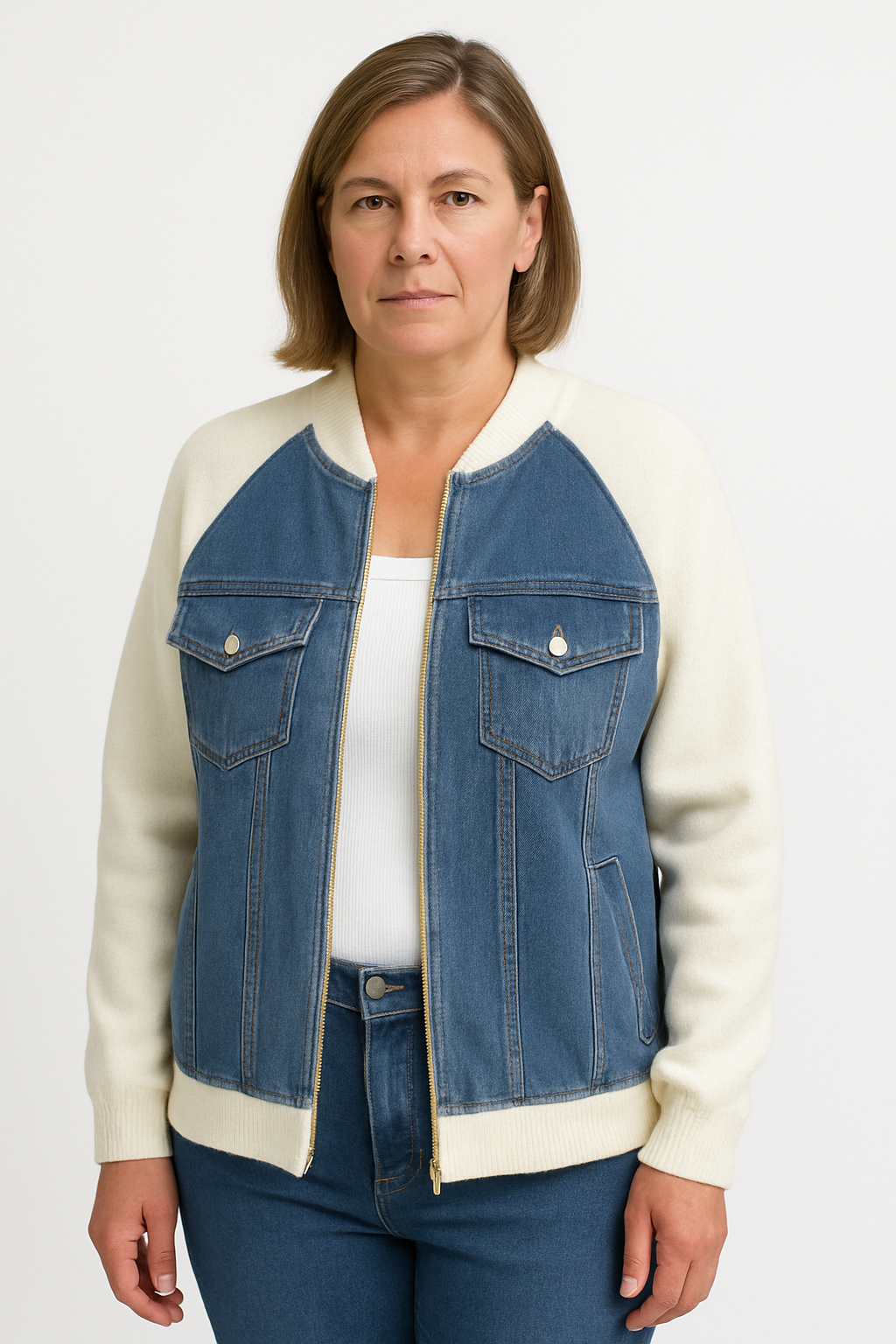 Felicia™ | Unik denimjakke med vintage vri 1