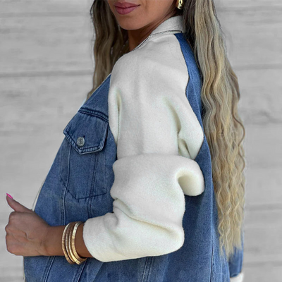 Felicia™ | Unik denimjakke med vintage vri 8