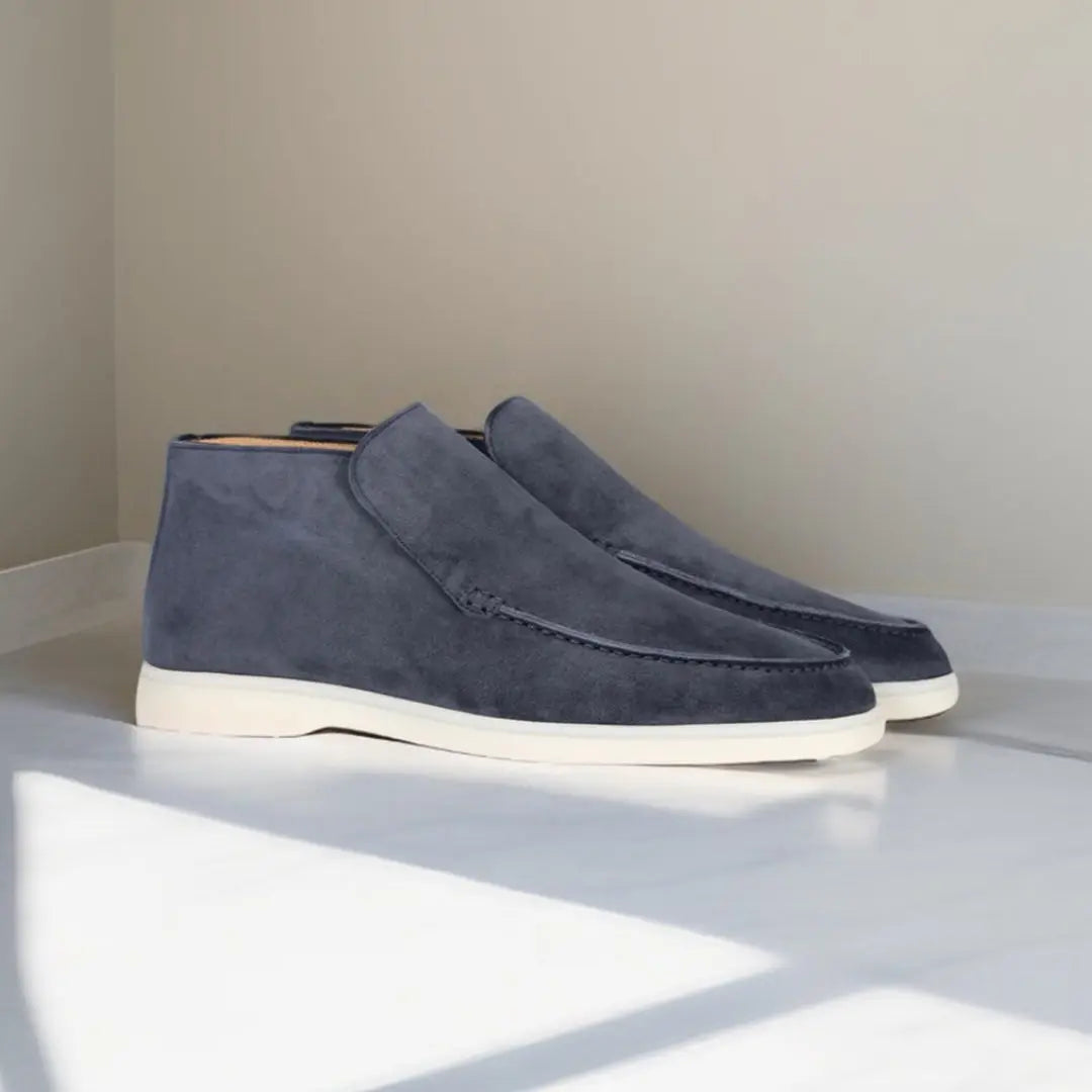 Herre Ankelloafers - Slip-on Moc Toe