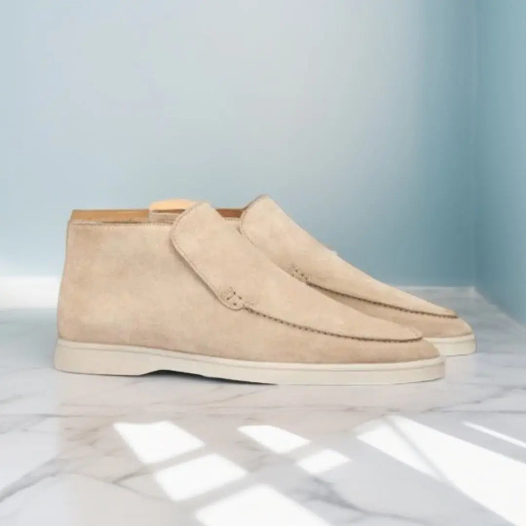 Herre Ankelloafers - Slip-on Moc Toe