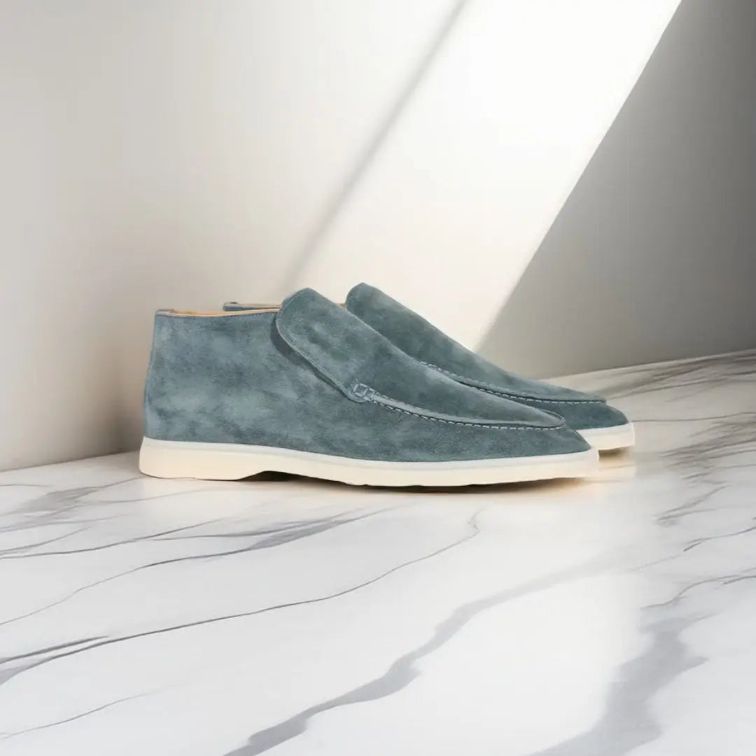 Herre Ankelloafers - Slip-on Moc Toe