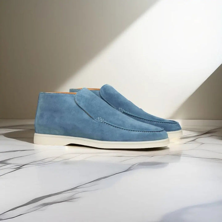Herre Ankelloafers - Slip-on Moc Toe