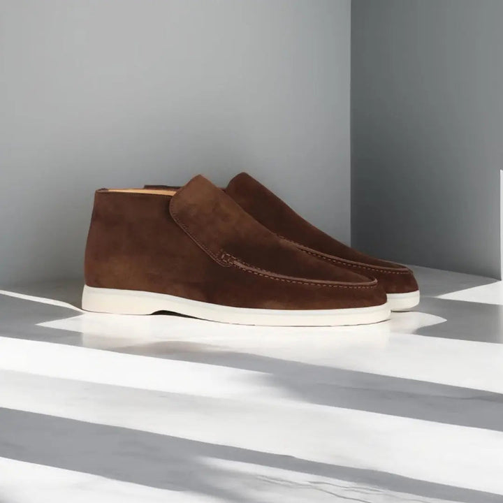 Herre Ankelloafers - Slip-on Moc Toe