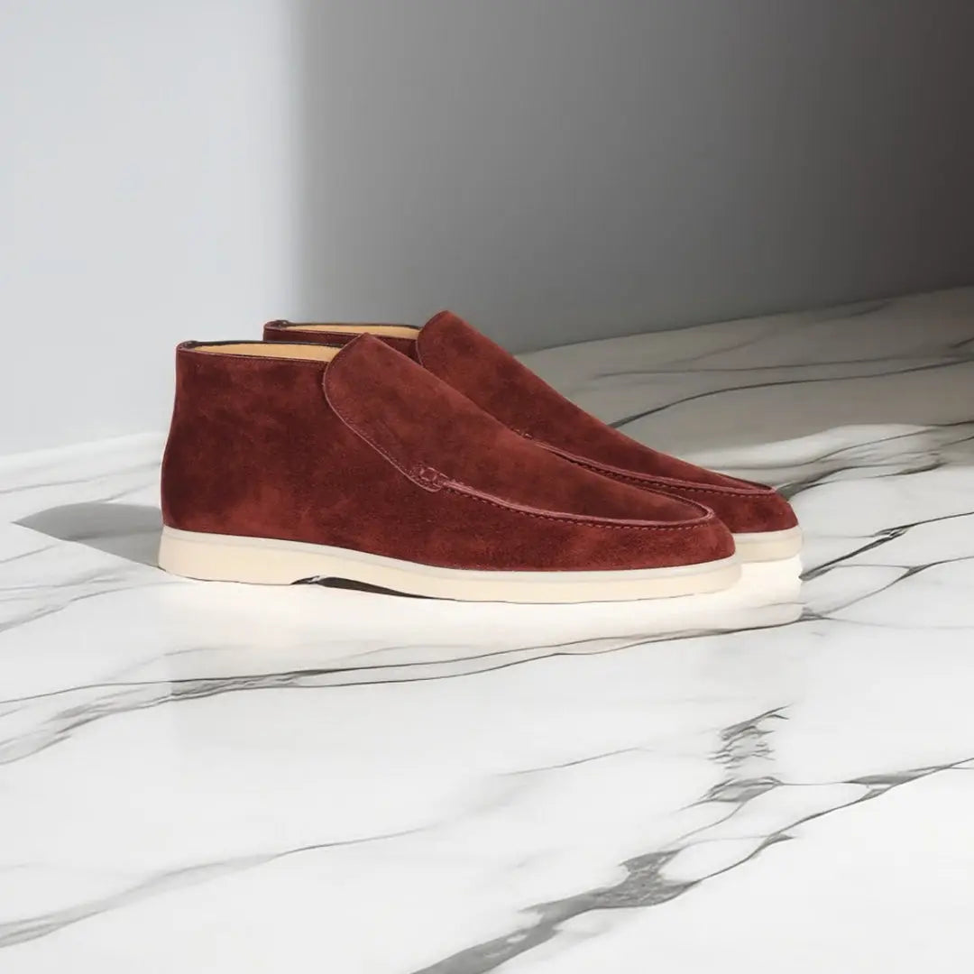 Herre Ankelloafers - Slip-on Moc Toe