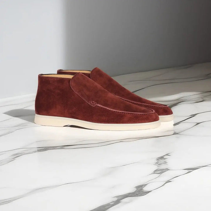 Herre Ankelloafers - Slip-on Moc Toe