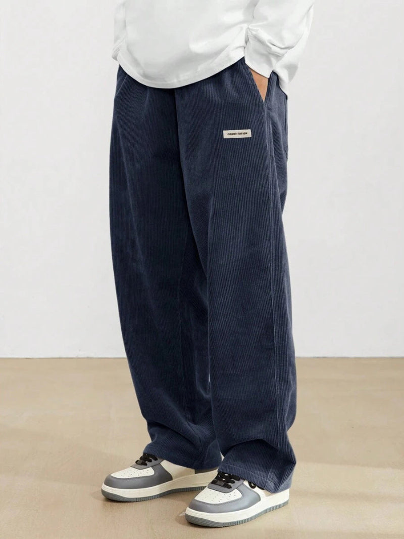 Herre Bukser - Lige Vide Ben Med Skrålommer