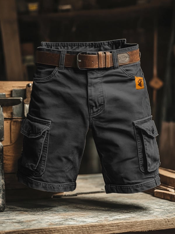 Herre Cargo Shorts - Med Flere Lommer