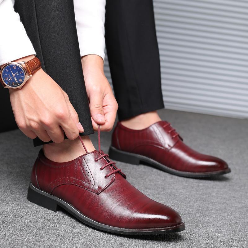 Herre Derby Finsko - Snørebånd Med Brogue-Detaljer