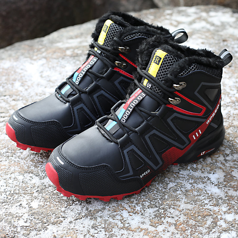 Herre High Top Vandresneakers - Snøresko til Outdoor og Stibrug