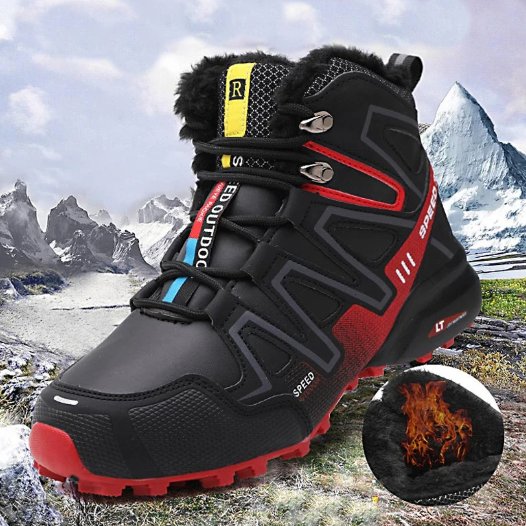 Herre High Top Vandresneakers - Snøresko til Outdoor og Stibrug