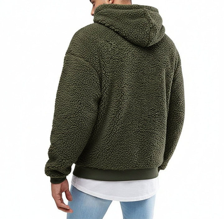 Herre Hoodie - Pullover Med Kængurulomme