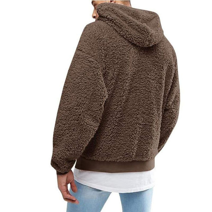 Herre Hoodie - Pullover Med Kængurulomme