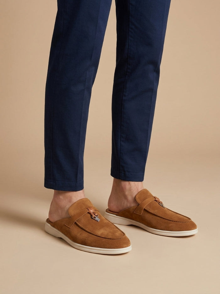 Herre Loafers-Mules - Slip-on med Åben Hæl