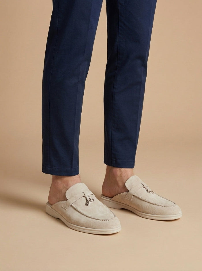 Herre Loafers-Mules - Slip-on med Åben Hæl