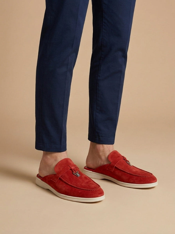 Herre Loafers-Mules - Slip-on med Åben Hæl