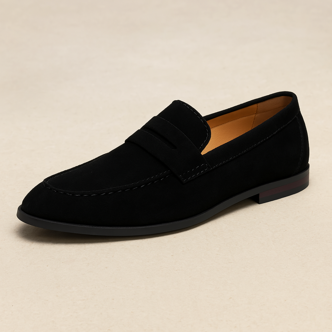 Herre Penny Loafers - Slip-Ons Med Moccasintå