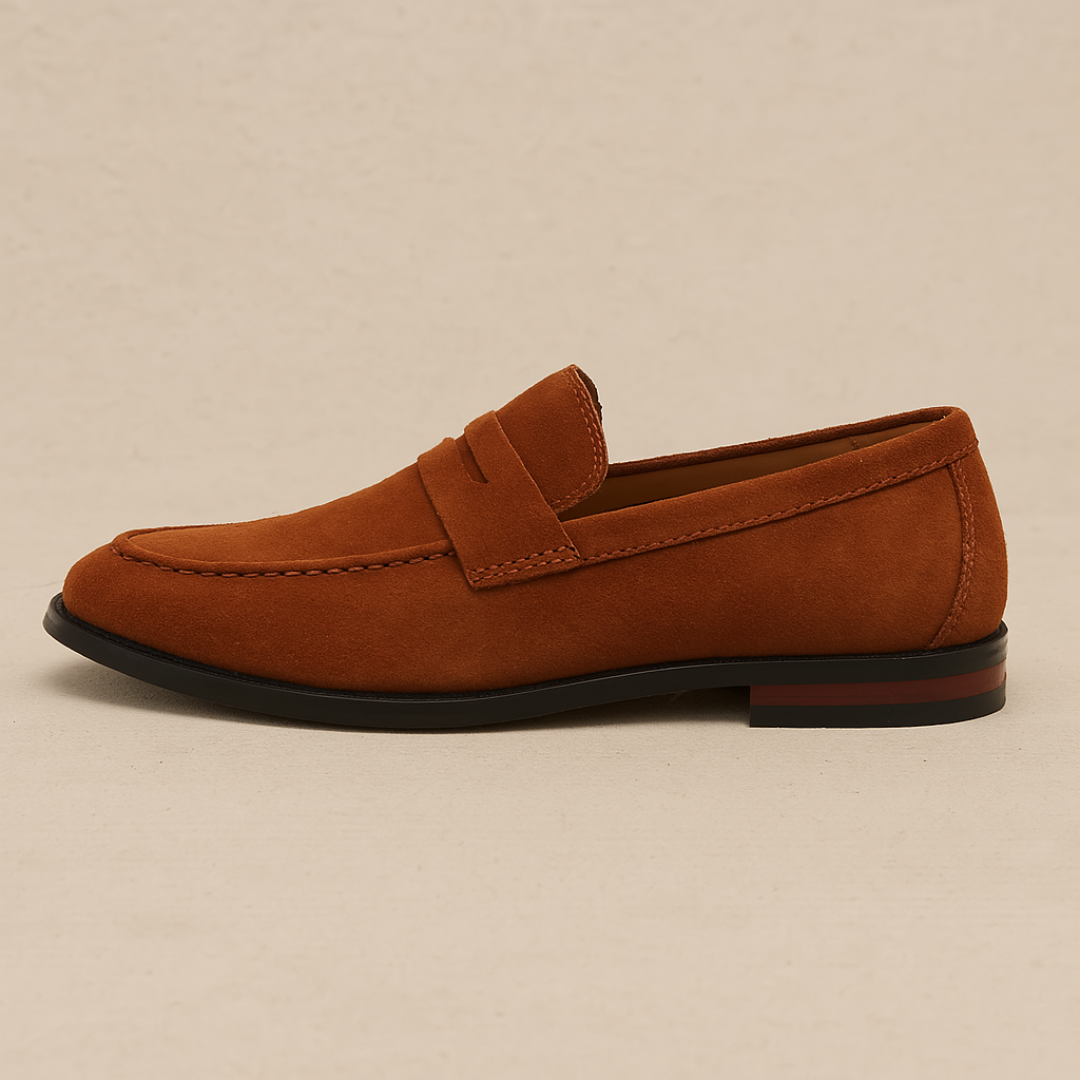 Herre Penny Loafers - Slip-Ons Med Moccasintå