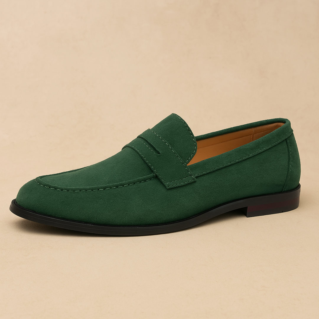 Herre Penny Loafers - Slip-Ons Med Moccasintå