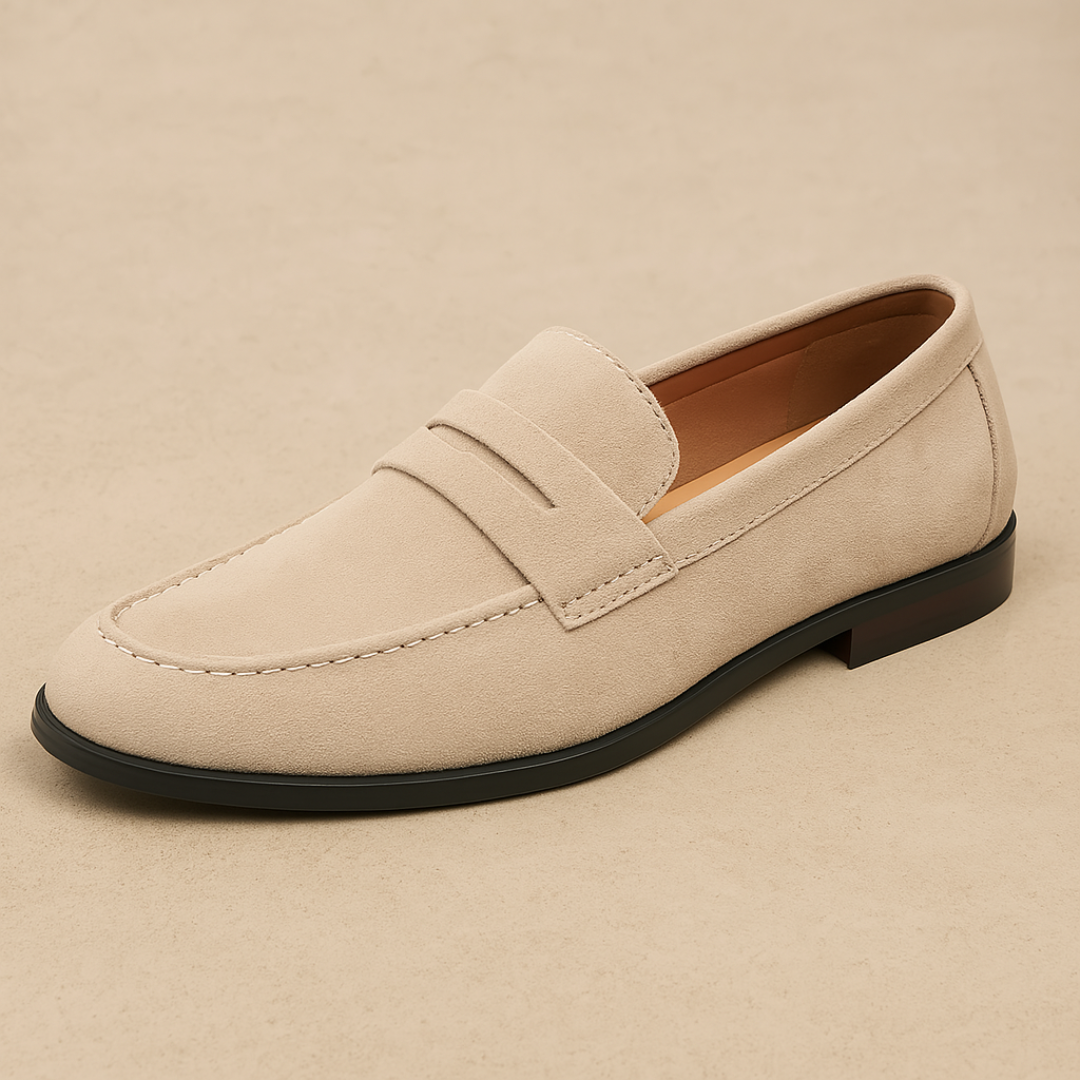 Herre Penny Loafers - Slip-Ons Med Moccasintå
