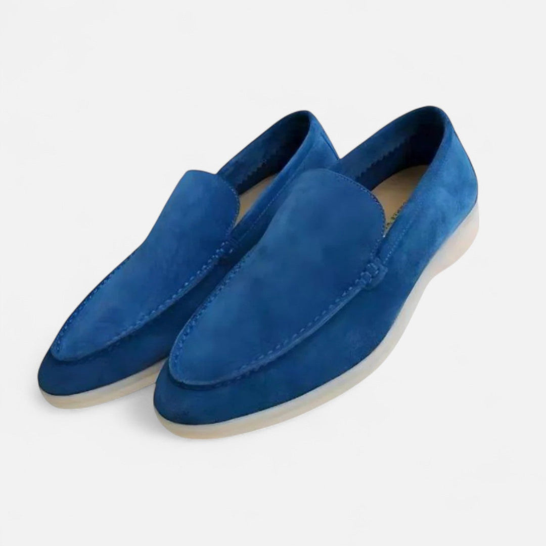 Herre Ruskinds Loafers - Slip-On Med Mokkasinsnude Og Flad Sål
