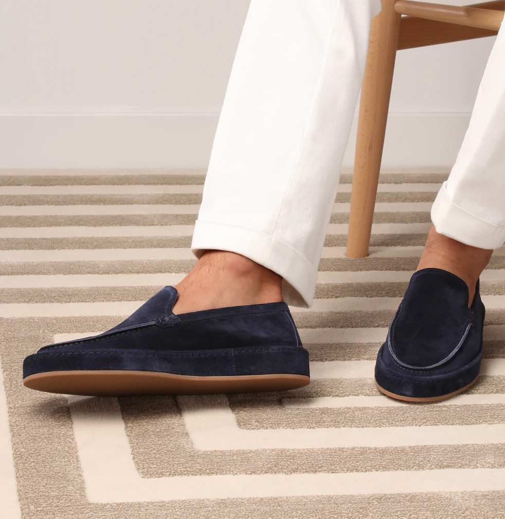 Herre Ruskinds Loafers med Slip-On - Mokkasinsyning