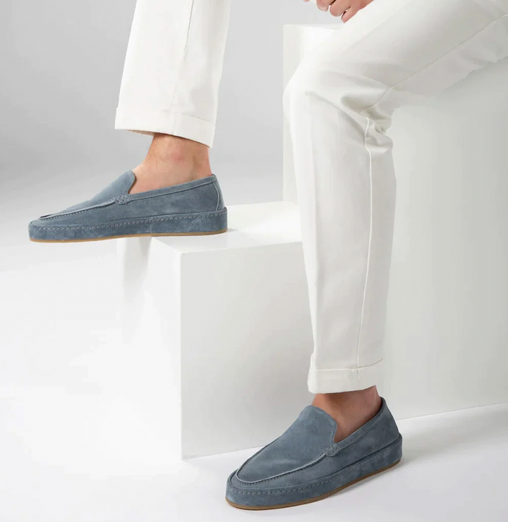 Herre Ruskinds Loafers med Slip-On - Mokkasinsyning