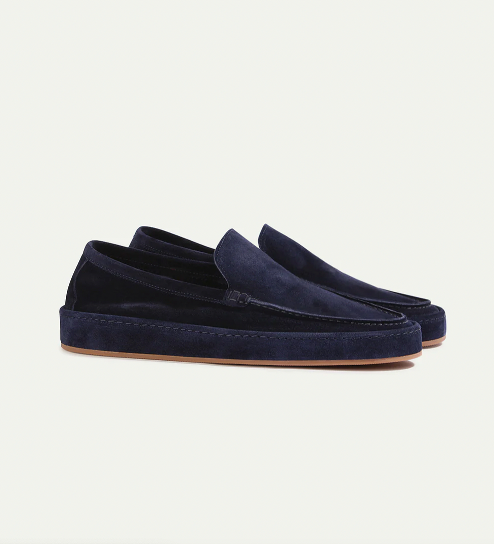 Herre Ruskinds Loafers med Slip-On - Mokkasinsyning
