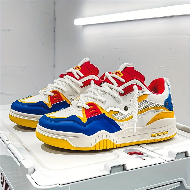 Herre Skate Sneakers - Med Snørebånd Og Kraftig Sål