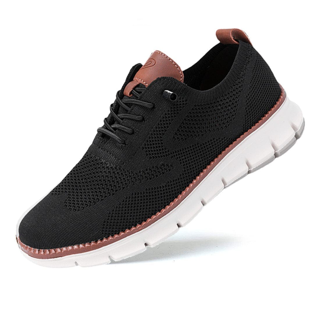 Herre Sneakers - Lave Sneakers Med Snørebånd Og Segmenteret Sål