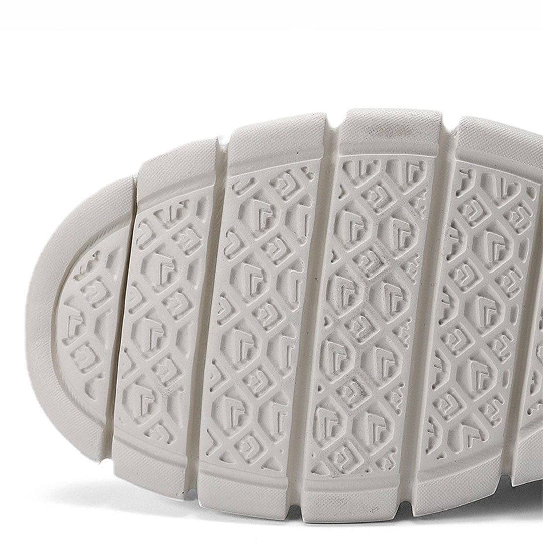 Herre Sneakers - Lave Sneakers Med Snørebånd Og Segmenteret Sål