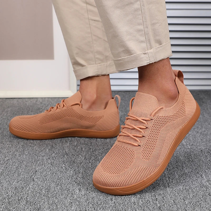 Herre Sneakers Med Bred Tåboks - Lave Sneakers Med Snørebånd