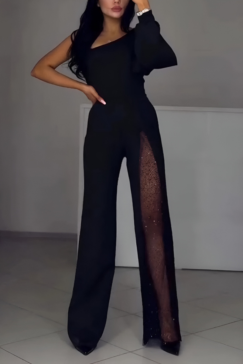 Ines™ | Moderne jumpsuit med vide ben 0