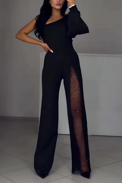 Ines™ | Moderne jumpsuit med vide ben 0