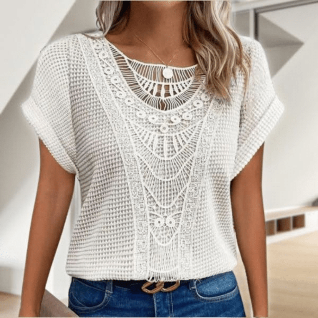 Juliette™ | Elegant bluse i Ibiza-stil 1
